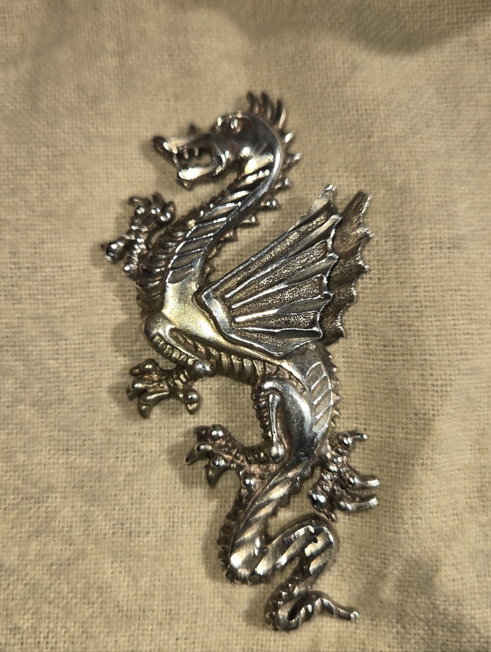 Sterling Silver Dragon - Decorative